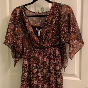 BCBGeneration Dresses - BCBG dark floral maxi dress BCBGeneration Dresses - BCBG dark floral maxi dress